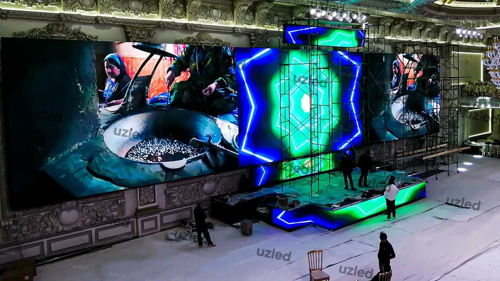 LED EKRAN Производство и установка Led экраны в Узбекистане +UZLED