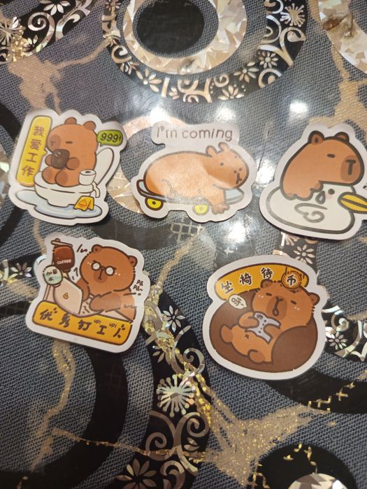 Продам наклейки копибара