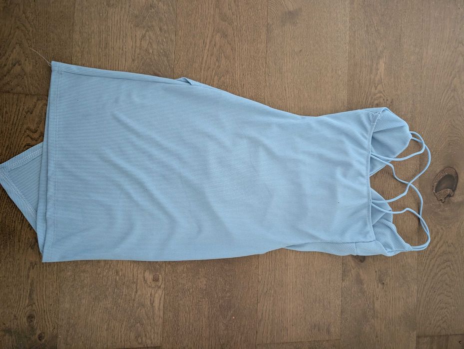 Свeтлосиня рокля H&M