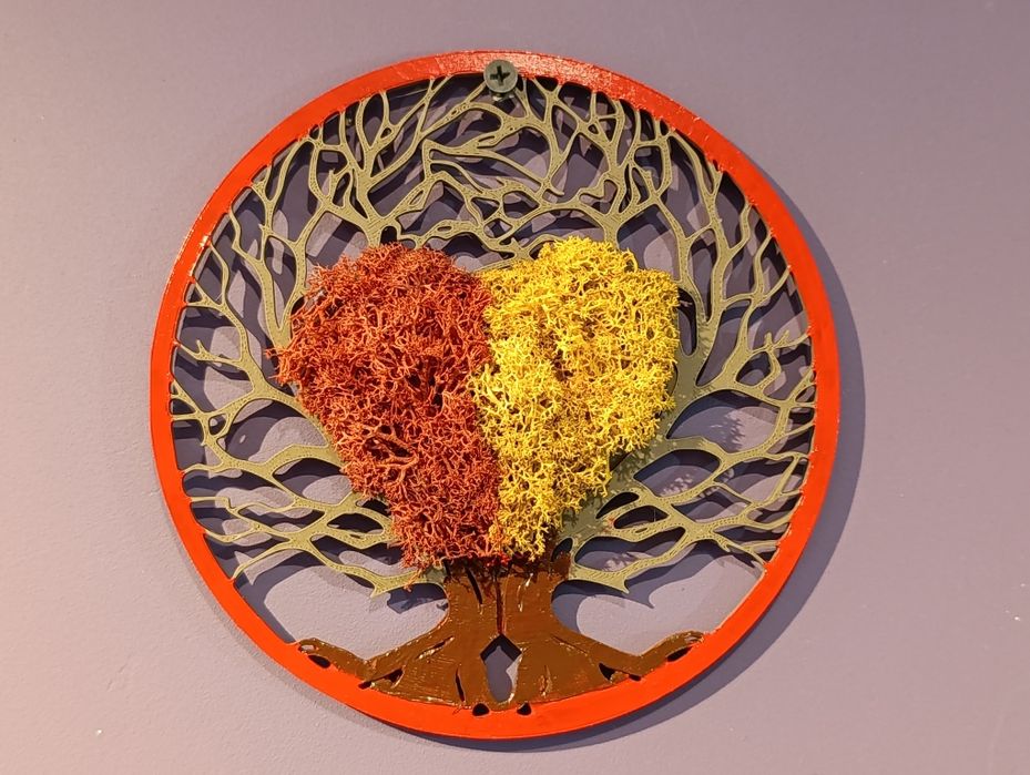 3D принтирана декорация със скандинавски мъх!