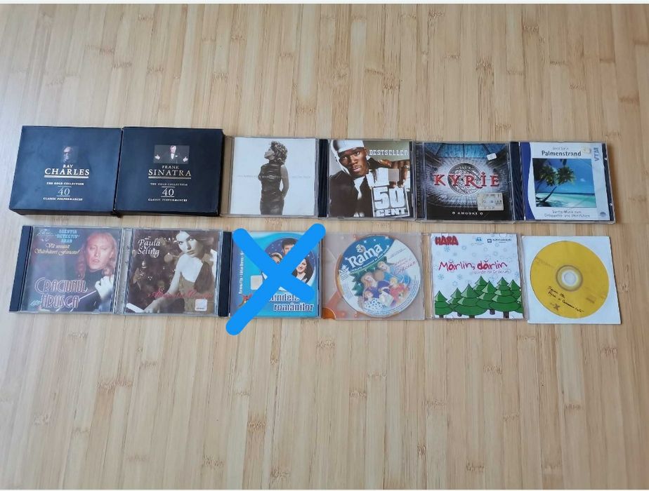 CD uri cu muzica usoara si populara