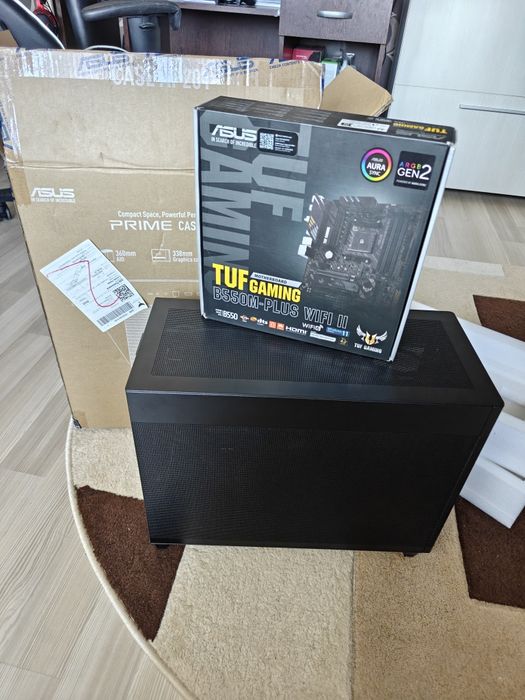 Placa de baza ASUS TUF gaming plus wifi II + carcasa ASUS AP201