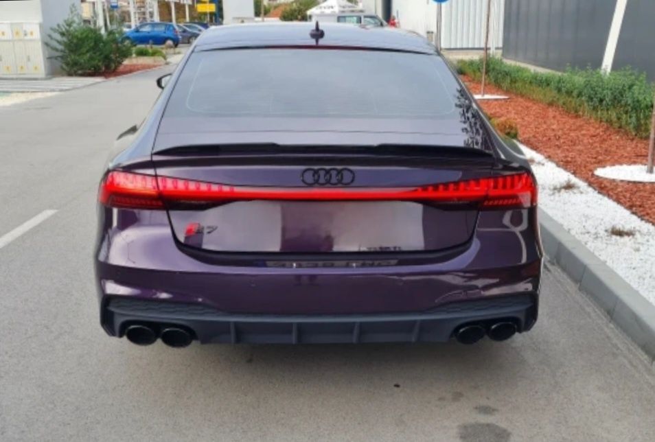 S6 C8 S7 4K8 дифузьор с накрайници Audi S6 S7
