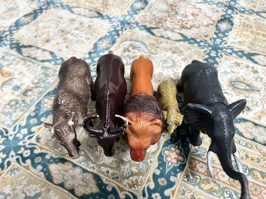 Жануарлар,ішінде 5жануар бар.