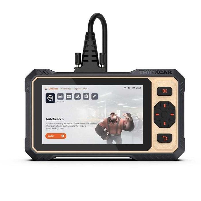 Thinktool reader 8 - уред за автодиагностика с българско меню 16 функ.