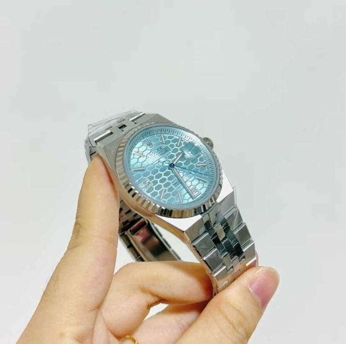 Автоматичен мъжки часовник Rolex Land-Dweller Ice Blue