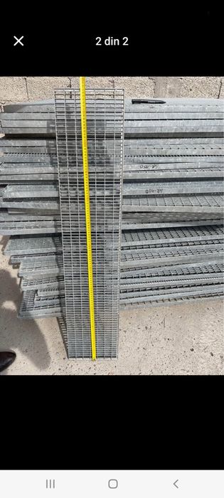Gratare metalice galvanizate diferite dimensiuni debitam la comandă cl