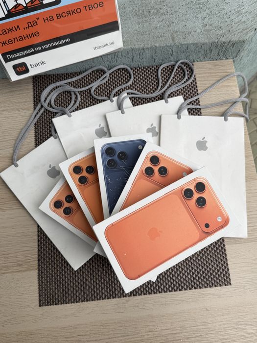 НОВ!USA 256Gb *ЛИЗИНГ* iPhone 17 Pro Max Silver Cosmic Orange Blue