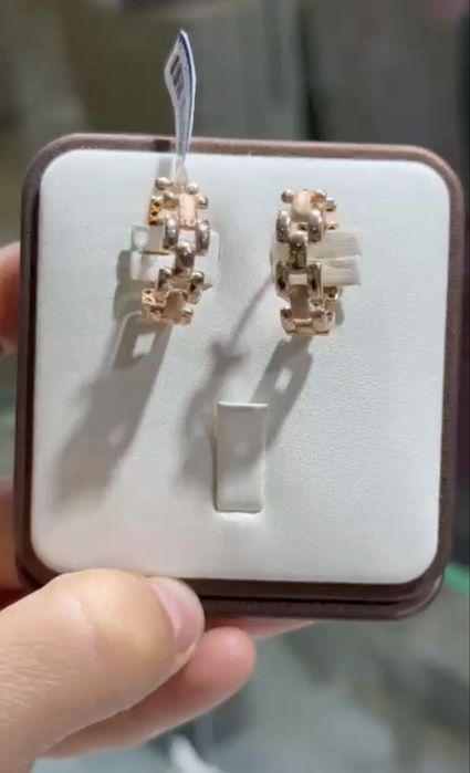 Серьги 585 пробы 5,64 гр НОВЫЕ