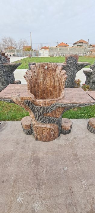 Градинска мивка от декоративен бетон