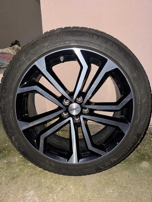 Jante Denzer 20" + cauciuri iarna Continental 1524