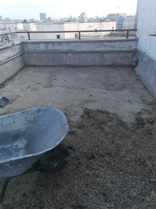 Hidroizolatii membrana bituminoasa terase de bloc , casa