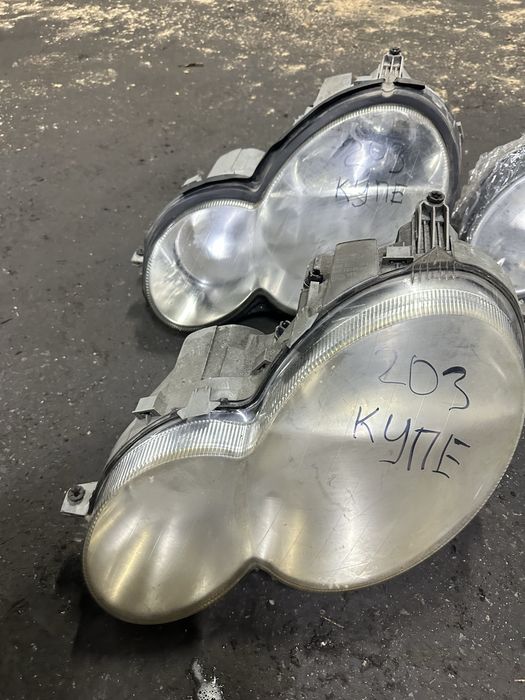 W203 CL203 купе хэтчбэк фара левый галогенный рестайлинг