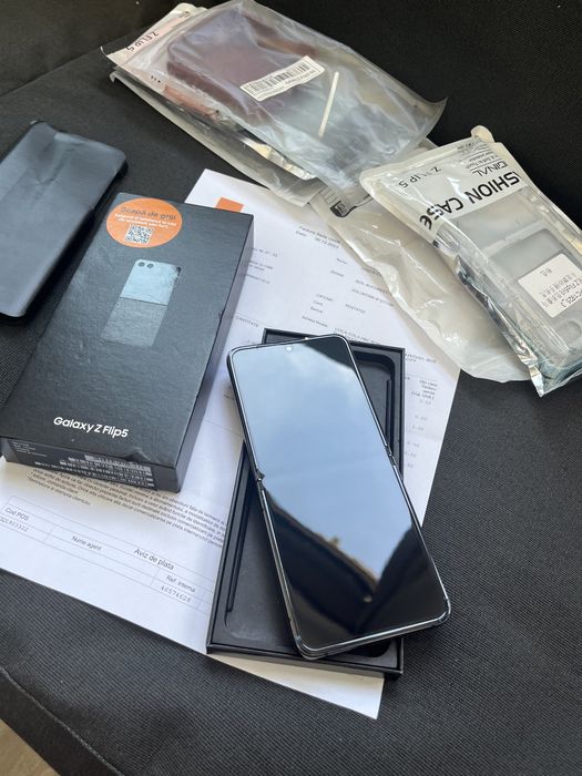 Samsung Flip 5 5G 512GB Black Dual Sim Impecabil