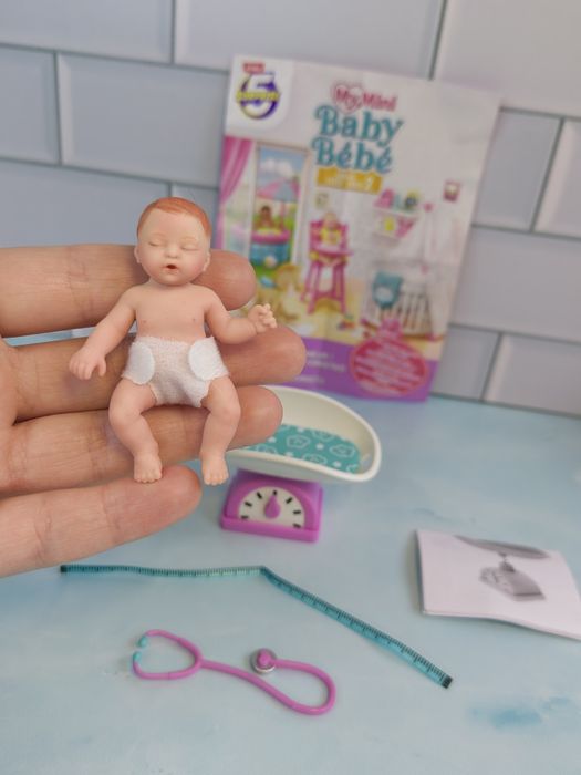 Bebeluș din silicon - Zuru My Mini Baby, Seria 2