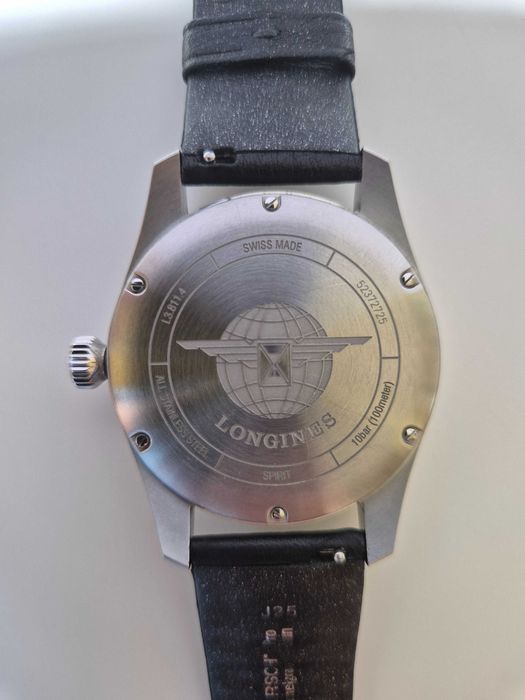 Longines Spirit 42mm (L3.811.4) Black Dial