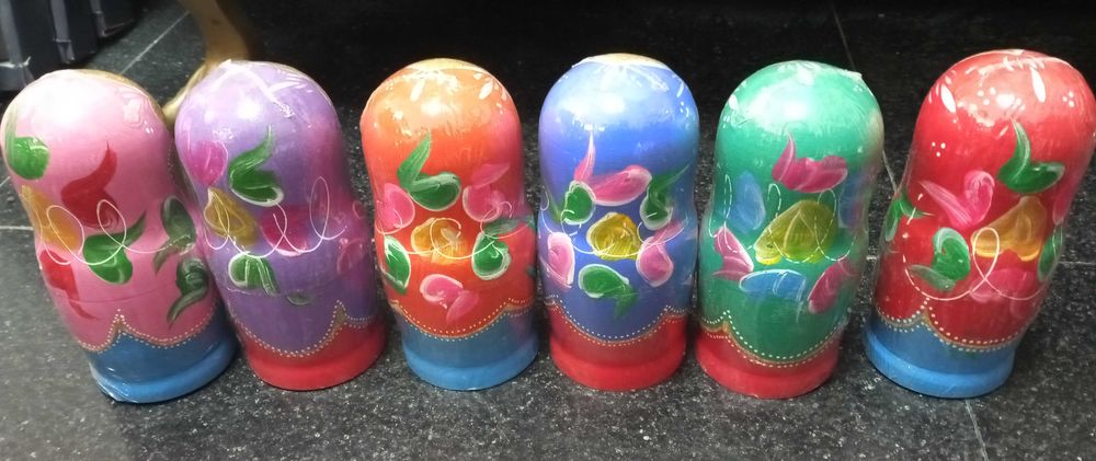 Дървени Матрьошки 6бр.