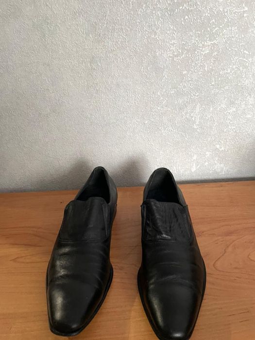 Кожаные туфли 41 размер