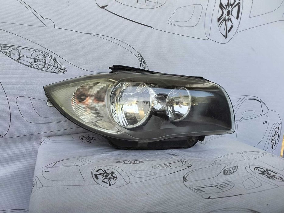 Far Dreapta Uk Halogen Bmw 1 E81 E87 2009 / 2007-2011 Cod OEM 63117249652 (1E1)