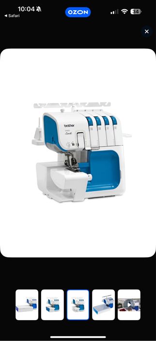 Оверлок brothers 5100d lock