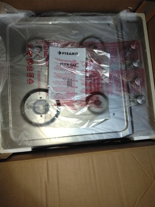 Plită pe gaz din inox