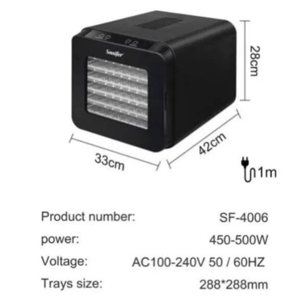 Сушилка Для Овощей И Фруктов Sonifer SF-4006