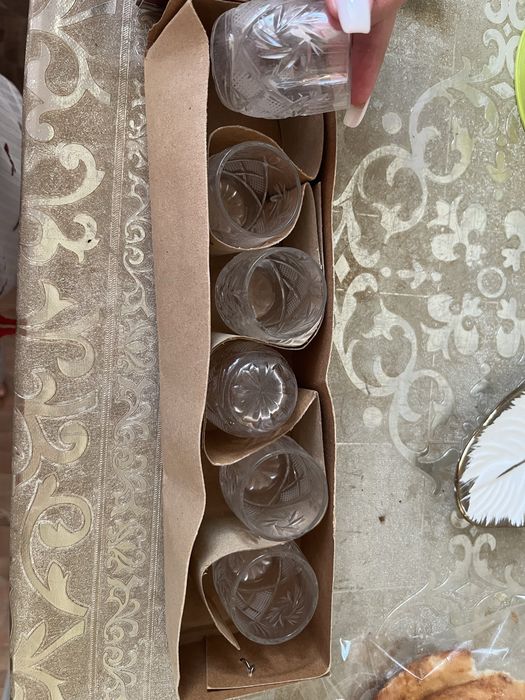 Хрустал стаканы