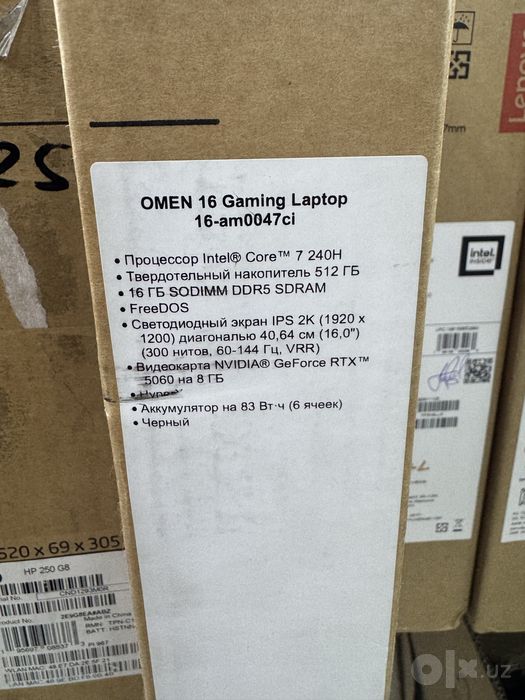 Hp Omen Core7-240H 16/512Tb/5060 8Gb 16.0 Ips 2K 144Hz