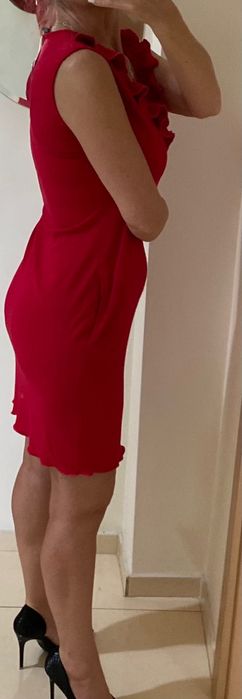 Rochie roz inchis noua