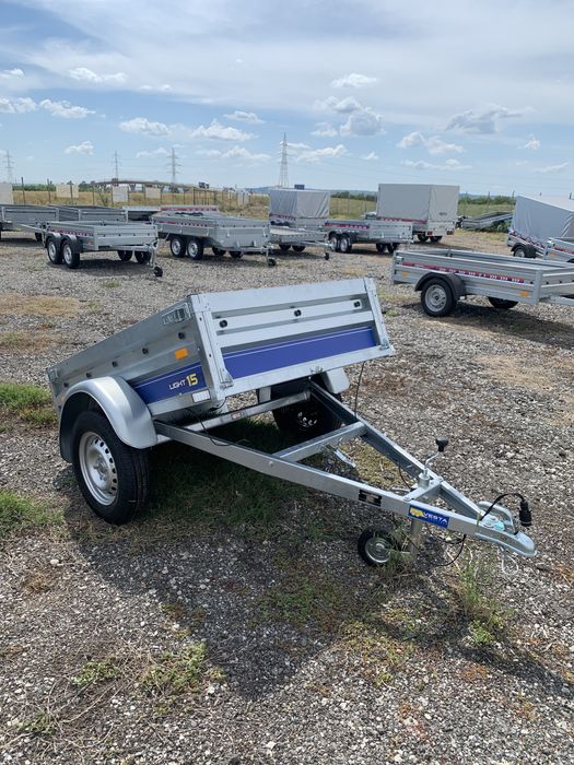 Remorca 750 kg 1 si 2 axe, Transport Marfa, Atv, Moto