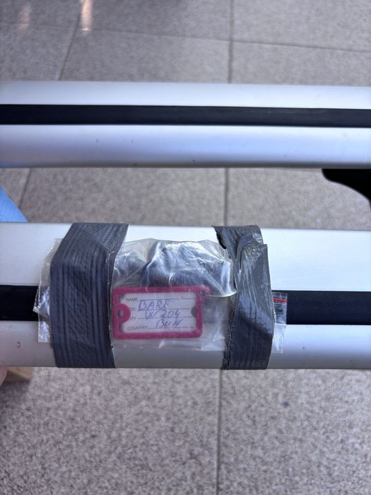 Bare transversale din aluminiu Mercedes C-Class Sedan 4d (W204 ) (2007 -> 2014)