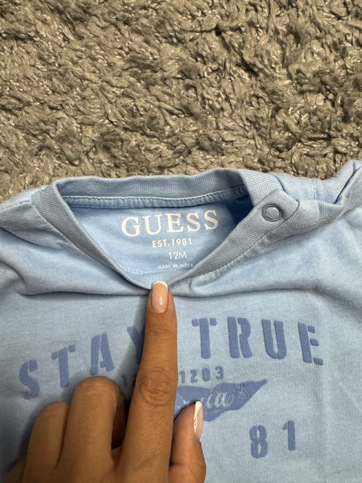 Детска тениска GUESS за момче 12м