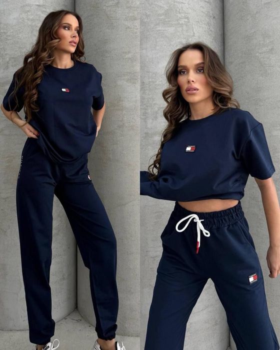 Compleu dama sigla Tommy cusuta Bumbac