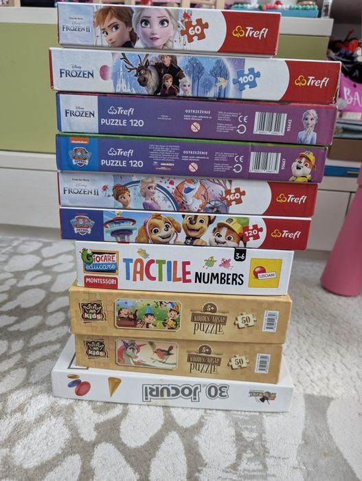 Set puzzle urî și jocuri