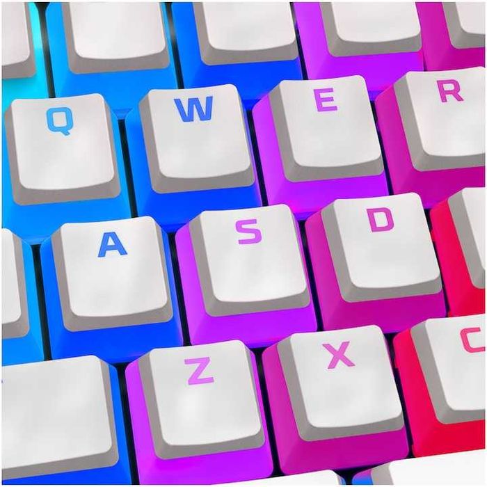 HyperX Pudding Keycaps US layout