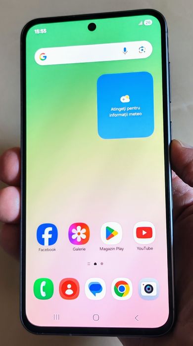 SAMSUNG A56 5G Awesome Graphite Duos 8/256 GB ca nou, fullbox + cadou!