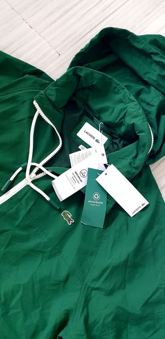 Lacoste Hooded Spring Jacket  50 / L НОВО! ОРИГИНАЛ! Мъжко тънко Яке!
