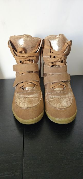 Maxine - Ghete dama, FIS209640CMD, camel, toc ortopedic, ascuns, talpa