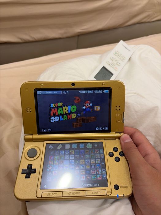 Nintendo 3ds XL лимитированная версия прошитая