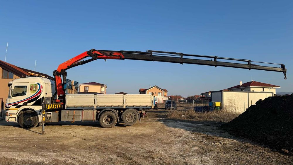 Транспортни услуги камион с кран до 17 метра