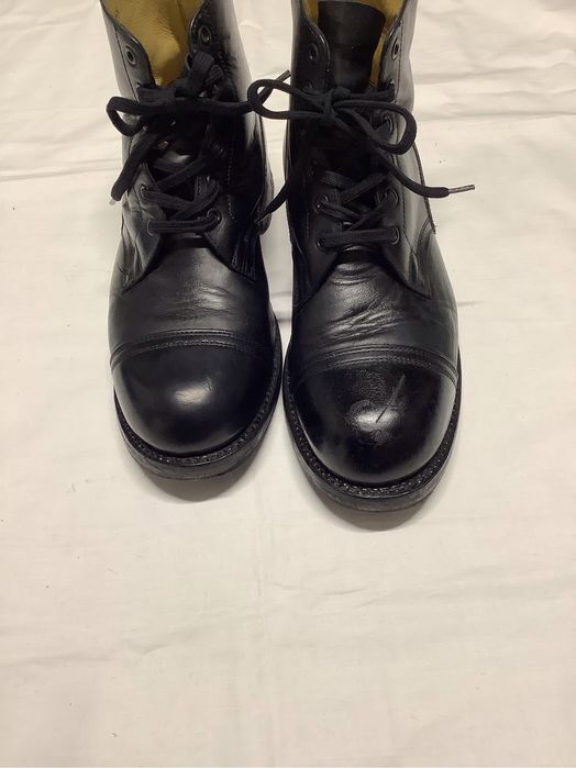 Vintage Rare Danish Army Boots 20 HMAC 23