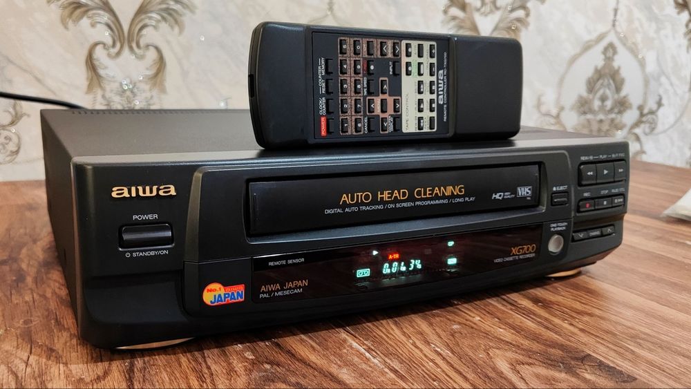 Aiwa каробкада видеомагнитафон