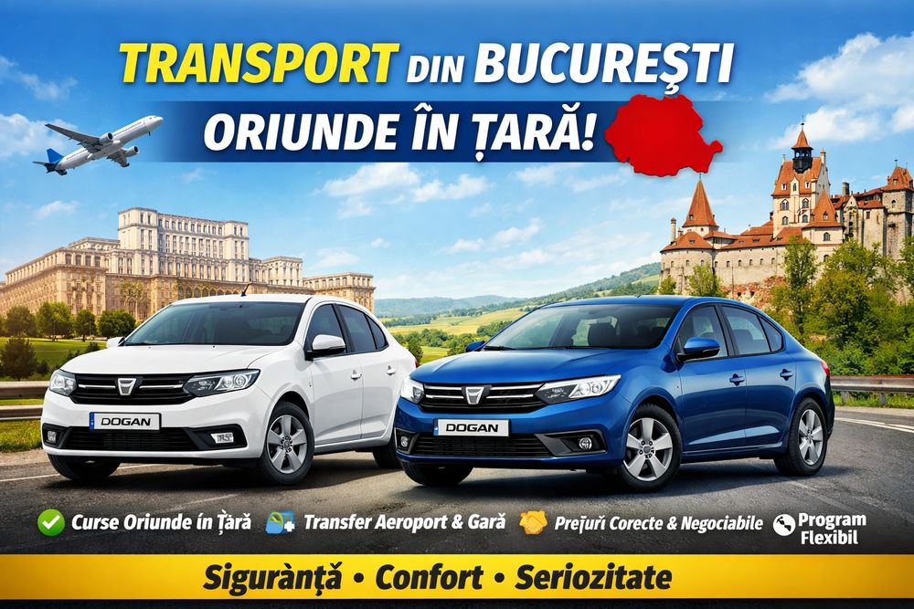 Deplasări oriunde in țară