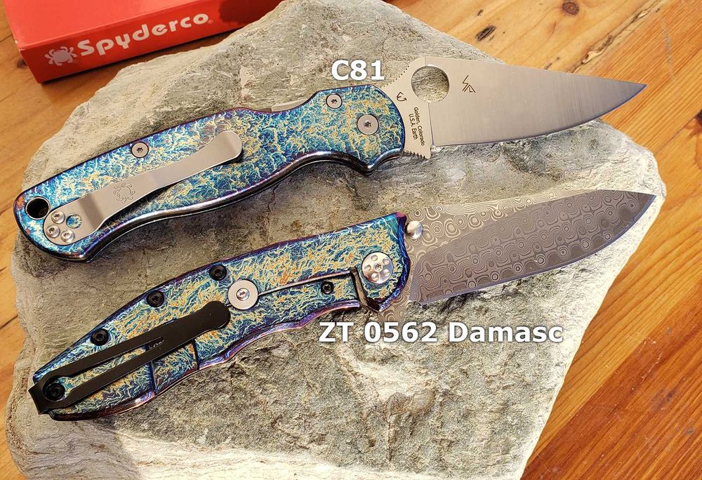 Cutit briceag Zero Tolerance 0562 Titan Limited Damasc ,vanatoare