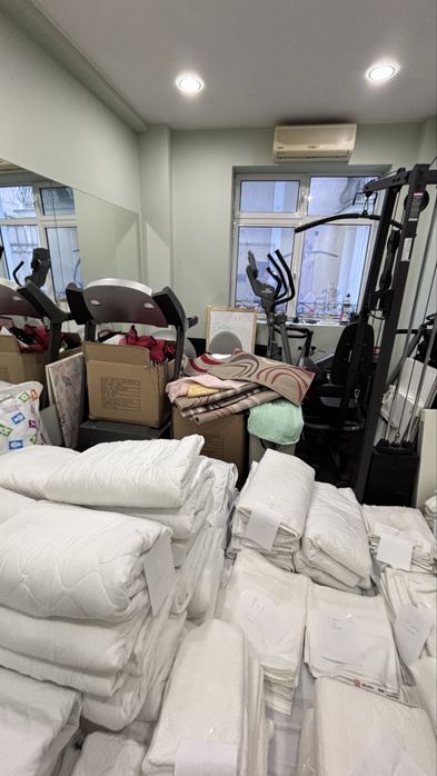 Килими, одеала, завивки, кърпи