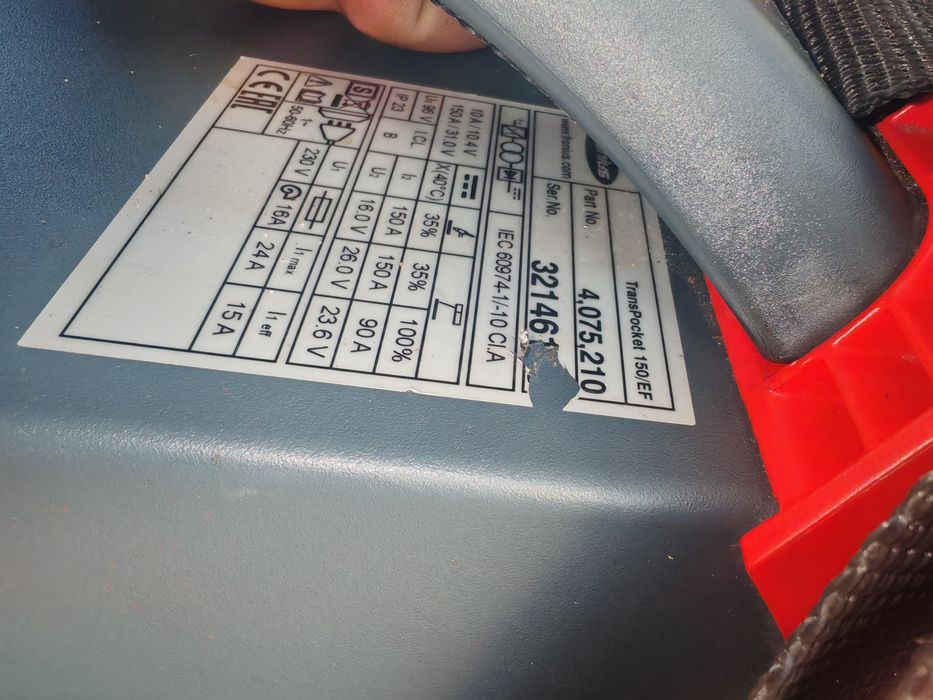 Fronius transpochet 150