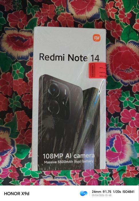 Redmi Note 14 xolati zor 8/256
