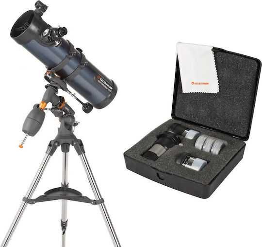 CELESTRON Astro Master 130EQ Pro с набором окуляр и фильтров ТЕЛЕСКОП