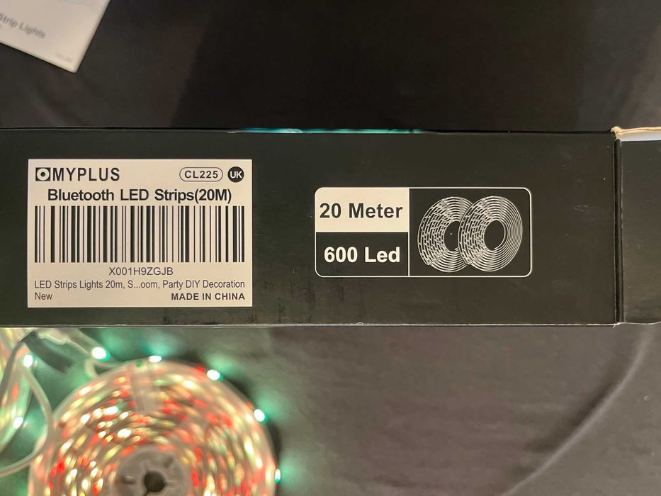 MYPLUS 20 m, benzi luminoase cu control prin aplicatie