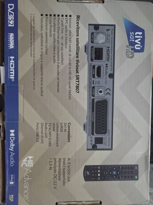 Vand receiver canale satelit